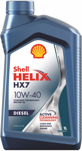 Масло моторное Shell Helix HX7 Diesel 10W-40 550046646 1 л SHELL 550046646