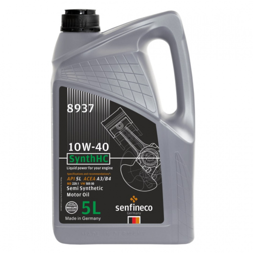 Масло моторное Senfineco SynthHC 10W-40 SL A3/B4 5 л SENFINECO 8937