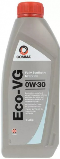 Масло моторное Comma Комма Eco-VG 0W-30 ECOVG1L 1 л COMMA ECOVG1L