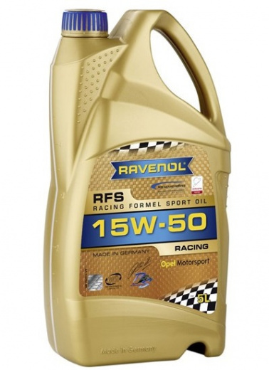 Моторное масло RAVENOL 4014835727052 RFS Racing Formel Sport 15W-50 5л RAVENOL 4014835727052