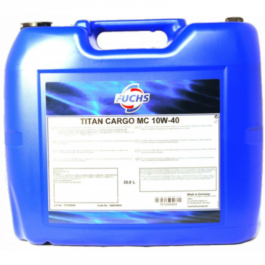 Масло моторное Fuchs Titan Cargo MC 10W-40 601880506 20 л Fuchs 601880506