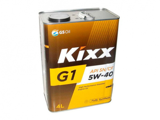 Масло моторное Kixx G1 5W-40 L531344TE1 4л KIXX L531344TE1