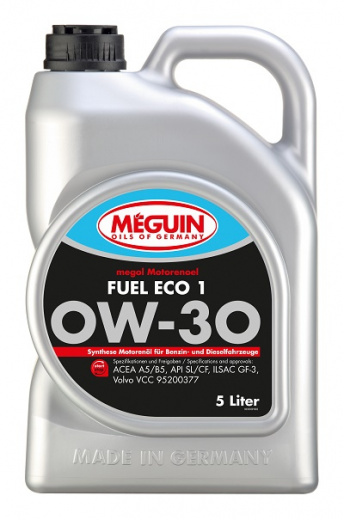 Моторное масло Meguin MEGOL FUEL ECO1 0W-30 5л MEGUIN 33039