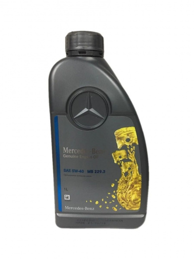 Масло моторное Mercedes 5W-40 MB 229.3 1 л MERCEDES-BENZ A000989850611AAEE