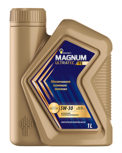 Масло моторное Rosneft Magnum Ultratec FE 5W-30 SN/CF 1 л ROSNEFT 40816332