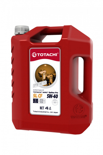 Масло моторное Totachi Niro Optima Pro Synthetic SL/CF A3/B4 5W-40 4 л TOTACHI 1C604