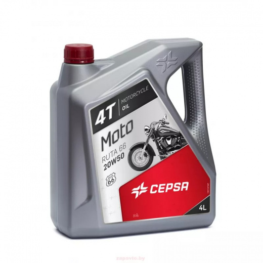 Масло моторное Cepsa Moto 4T Ruta 66 20W-50 514233690 4 л CEPSA 514233690