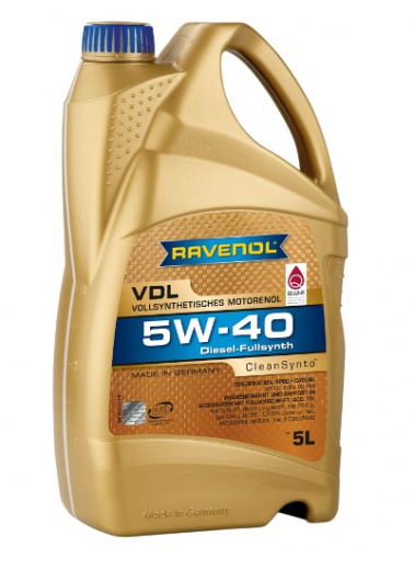 Моторное масло RAVENOL 4014835723757 FDS 5W-40 5л RAVENOL 4014835723757