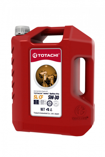 Масло моторное Totachi Niro Optima Pro Semi-Synthetic SL/CF GF-3 5W-30 4 л TOTACHI 1C504
