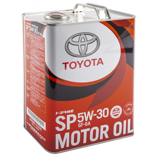 Масло моторное Toyota Motor Oil SP GF-6A 5W-30 4 л TOYOTA 0888013705